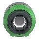 Testa pulsante luminoso D.22 - verde- per LED universale - SCHNEIDER ELECTRIC ZB5AW933 product photo Photo 04 2XS