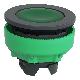 Harmony XB5, testa lampada spifilopannellopannello Antimicrobico, verde D.30, in plastica- per LED universale - SCHNEIDER ELECTRIC ZB5FV033 product photo Photo 05 2XS