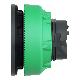 Harmony XB5, testa lampada spifilopannellopannello Antimicrobico, verde D.30, in plastica- per LED universale - SCHNEIDER ELECTRIC ZB5FV033 product photo Photo 09 2XS
