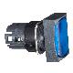 Testa pulsante luminoso rettangolare D.16 - filoghiera - blu - SCHNEIDER ELECTRIC ZB6DW6 product photo Photo 01 2XS