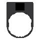 Porta etichetta 30 X 40mm - per unit?  D.22 - con etichetta ARRESTO-MARCIA - SCHNEIDER ELECTRIC ZBY2166 product photo Photo 04 2XS