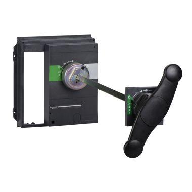 Impugnatura girevole anteriore - Nera - Per NS 630b..1600 - SCHNEIDER ELECTRIC 33878 product photo Photo 01 3XL