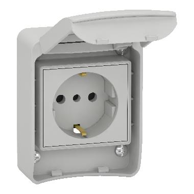 PRESA INC.SCHUKO 2P+T 230V - SCHNEIDER ELECTRIC 81141 - SCHNEIDER ELECTRIC 81141 - SCHNEIDER ELECTRIC 81141 product photo Photo 01 3XL