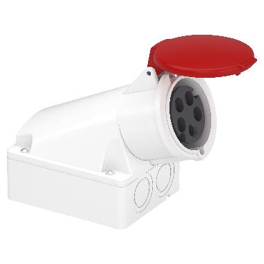 Presa fissa BT da parete IP44 32A 380V 3P+N+T - SCHNEIDER ELECTRIC 83121 product photo Photo 01 3XL