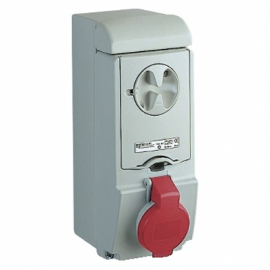 PRESA IB PARETE FUS.IP44 3PNT16A380V - SCHNEIDER ELECTRIC 83136 - SCHNEIDER ELECTRIC 83136 product photo Photo 01 3XL