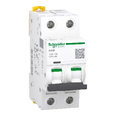 IC60H 2P D   4A 10000A - SCHNEIDER ELECTRIC A9F85204 - SCHNEIDER ELECTRIC A9F85204 - SCHNEIDER ELECTRIC A9F85204 product photo Photo 01 3XL