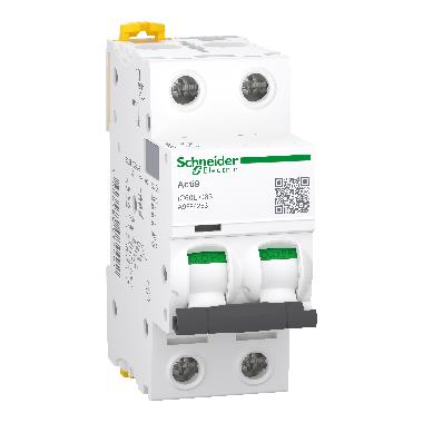 Interruttore magnetotermico iC60L 2P C 63A 15kA - SCHNEIDER ELECTRIC A9F94263 product photo Photo 01 3XL
