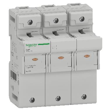 Portafusibile Fuse Disconnector, Acti9 SBI, 3P, 125A, for fuse 22 x 58mm - SCHNEIDER ELECTRIC A9GSB392 product photo Photo 01 3XL