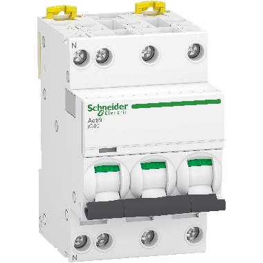 INT. MAGNETOT. IC40A 3P+N C  20A 4500A - SCHNEIDER ELECTRIC A9P52720 - SCHNEIDER ELECTRIC A9P52720 - SCHNEIDER ELECTRIC A9P52720 product photo Photo 01 3XL