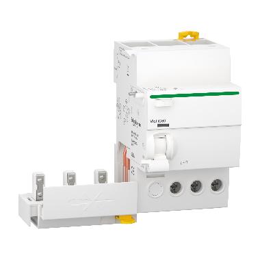 INTERRUTTORE AUTOMATICO DIFFERENZIALE MODULARE QUICKVIGI IC60 3P  25A  30MA TIPO AC - SCHNEIDER ELECTRIC A9Q41325 product photo Photo 01 3XL
