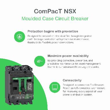 Base interruttore, ComPacT NSX100B, 25kA/415VAC, 4 poli, valore nominale telaio 100A, senza Sganciatore - SCHNEIDER ELECTRIC C10B4 product photo Photo 02 3XL