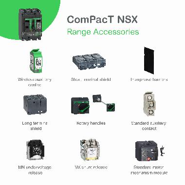 Base interruttore, ComPacT NSX100B, 25kA/415VAC, 4 poli, valore nominale telaio 100A, senza Sganciatore - SCHNEIDER ELECTRIC C10B4 product photo Photo 03 3XL