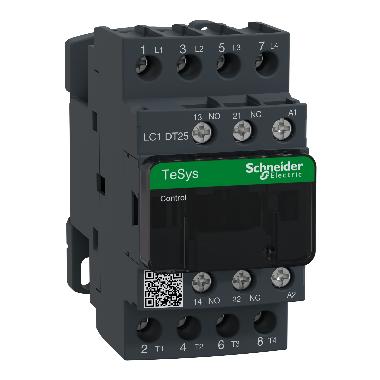 Contattore TeSys LC1D - 4 poli - AC1 440V 25 A - 220 V AC - SCHNEIDER ELECTRIC LC1DT25M7 product photo Photo 01 3XL