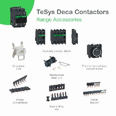 Contattore TeSys LC1D - 4 poli - AC1 440V 40 A - 24 V AC - SCHNEIDER ELECTRIC LC1DT40B7 product photo Photo 02 3XL