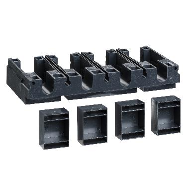Adattatore per base plug-in - 4 poli - Per NSX400..630 - SCHNEIDER ELECTRIC LV432585 product photo Photo 01 3XL