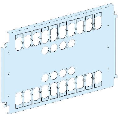 Piastra di fondo 3-4 NS250 V fis rot/tel - SCHNEIDER ELECTRIC LVS03422 product photo Photo 01 3XL