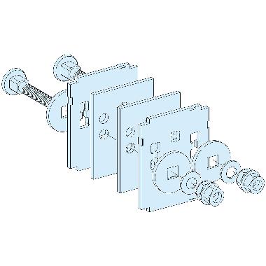 Connessione Barre H 80/100mm - SCHNEIDER ELECTRIC LVS04641 product photo Photo 01 3XL