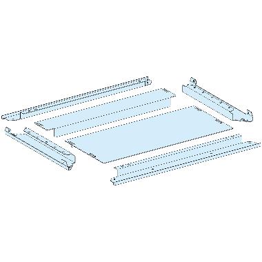 Piastra passacavi piena 2 PARTI IP30 L650 P400 PRISMASET P - SCHNEIDER ELECTRIC LVS08496 product photo Photo 01 3XL