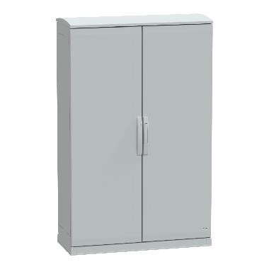 Armadio in poliestere con porta liscia IP54 1500x1000x420 RAL 7035 - SCHNEIDER ELECTRIC NSYPLAZT15104G product photo Photo 01 3XL