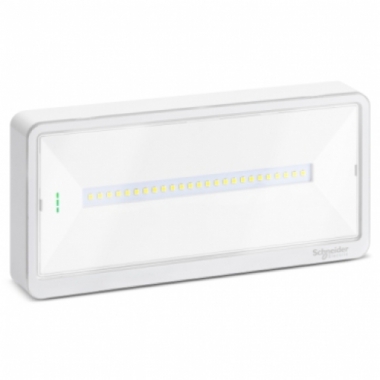 PLAFONIERA EXIWAY LIGHT IP42 AUTOALIMENTATO STANDARD SE-SA 500/400/300/250LM SE 230LM SA 1/1,5/2/3H - SCHNEIDER ELECTRIC OVA44014 product photo Photo 01 3XL
