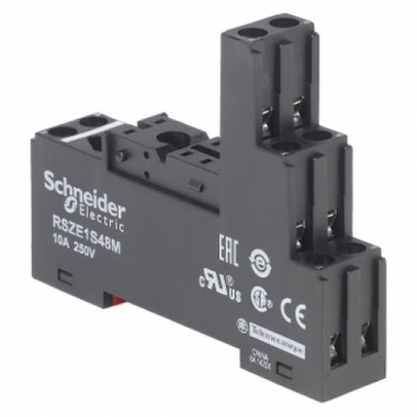BASE 12A PASSO 5MM - SCHNEIDER ELECTRIC RSZE1S48M - SCHNEIDER ELECTRIC RSZE1S48M product photo Photo 01 3XL