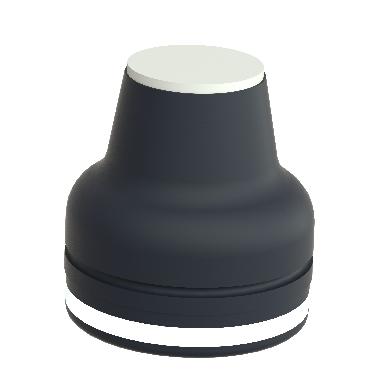 Testa pulsante con cappuccio xac-b - bianca - 16 mm, -25..+70?C - SCHNEIDER ELECTRIC XACB9211 product photo Photo 03 3XL