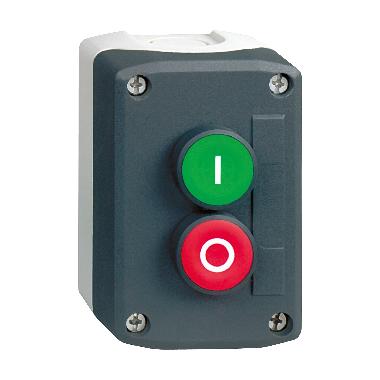 Pulsantiera XAL-D - funzione marcia o arresto - 1 NO + 1 NC - SCHNEIDER ELECTRIC XALD213 product photo Photo 01 3XL