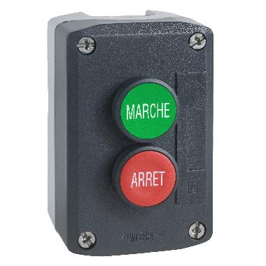 Pulsantiera XAL-D - funzione marcia o arresto - 1 NO+ 1 NC - SCHNEIDER ELECTRIC XALD224 product photo Photo 01 3XL