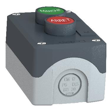 Pulsantiera XAL-D - funzione marcia o arresto - 1 NO+ 1 NC - SCHNEIDER ELECTRIC XALD224 product photo Photo 05 3XL