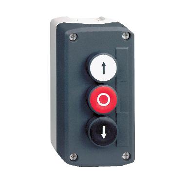 Pulsantiera XAL-D - tre funzioni - 1 NC + 2 NO - SCHNEIDER ELECTRIC XALD324 product photo Photo 01 3XL