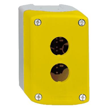 Pulsantiera vuota XAL-K - funzione arresto di emergenza - 2 fori - SCHNEIDER ELECTRIC XALK02 product photo Photo 01 3XL