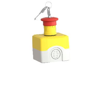 Pulsantiera XAL-K - funzione arresto di emergenza - 1 NO + 1 NC - SCHNEIDER ELECTRIC XALK188G product photo Photo 05 3XL