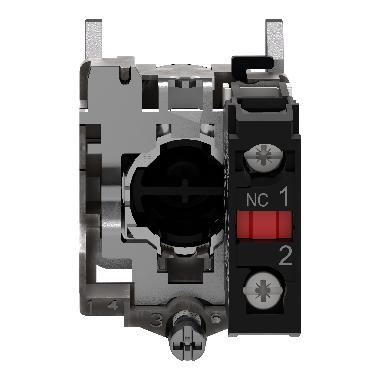 Pulsante rosso D.22  - filoghiera ad impulso - 1 NC - SCHNEIDER ELECTRIC XB4BA4322 product photo Photo 04 3XL
