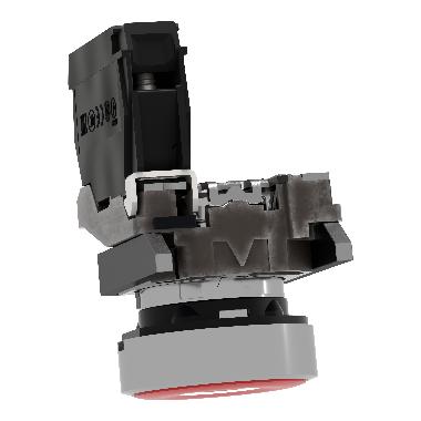 Pulsante rosso D.22  - filoghiera ad impulso - 1 NC - SCHNEIDER ELECTRIC XB4BA4322 product photo Photo 07 3XL