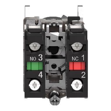 Selettore nero D.22  - 2 posizioni 90? -1 NO / 1 NC- ATEX - SCHNEIDER ELECTRIC XB4BD25EX product photo Photo 04 3XL