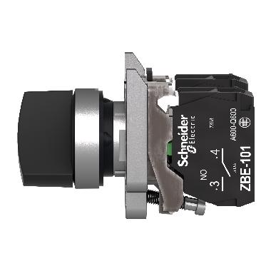 Selettore nero D.22  - 2 posizioni 90? -1 NO / 1 NC- ATEX - SCHNEIDER ELECTRIC XB4BD25EX product photo Photo 09 3XL