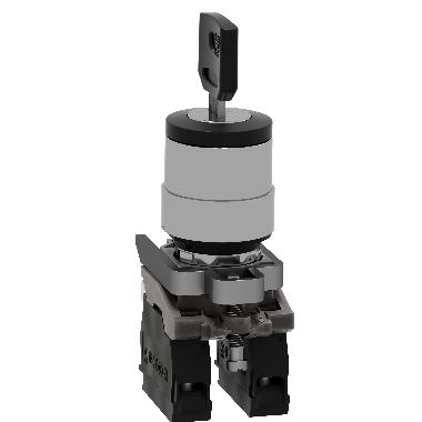 SELETTORE CON CHIAVE D.22  - 3 POSIZIONI - A CHIAVE - 2NO - SCHNEIDER ELECTRIC XB4BG33 product photo Photo 05 3XL