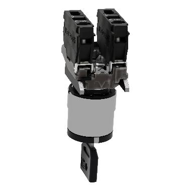 SELETTORE CON CHIAVE D.22  - 3 POSIZIONI - A CHIAVE - 2NO - SCHNEIDER ELECTRIC XB4BG33 product photo Photo 07 3XL