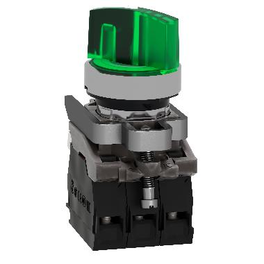 SELETTORE LUMINOSO VERDE LED - SCHNEIDER ELECTRIC XB4BK123B5 - SCHNEIDER ELECTRIC XB4BK123B5 - SCHNEIDER ELECTRIC XB4BK123B5 product photo Photo 04 3XL