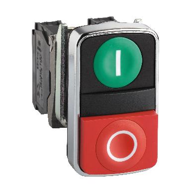 PULSANTE A DOPPIO TASTO ''I''-''O'' - SCHNEIDER ELECTRIC XB4BL73415 - SCHNEIDER ELECTRIC XB4BL73415 - SCHNEIDER ELECTRIC XB4BL73415 product photo Photo 01 3XL