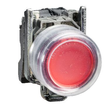 PULSANTE LUMINOSO ROSSO CON CAPPUCCIO AT - SCHNEIDER ELECTRIC XB4BP483B5EX - SCHNEIDER ELECTRIC XB4BP483B5EX - SCHNEIDER ELECTRIC XB4BP483B5EX product photo Photo 01 3XL