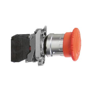 Pulsante di emergenza rosso D.22  - testa a fungo D.40 - sblocco rotazione - ATEX - SCHNEIDER ELECTRIC XB4BS8445EX product photo Photo 04 3XL