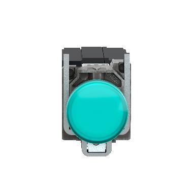 Lampada spia D.22  - IP65 - verde - lampadina BA 9S - 120V - SCHNEIDER ELECTRIC XB4BV33 product photo Photo 06 3XL