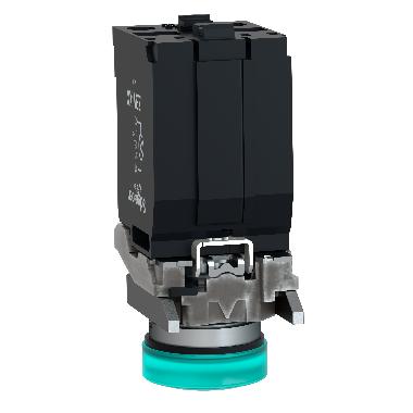 Lampada spia D.22  - IP65 - verde - lampadina BA 9S - 120V - SCHNEIDER ELECTRIC XB4BV33 product photo Photo 07 3XL