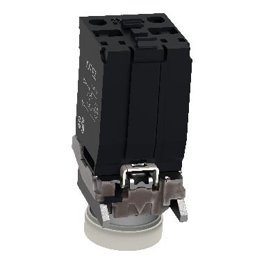 Lampada spia D.22  - IP65 - bianca - lampadina BA 9S - 230V - SCHNEIDER ELECTRIC XB4BV41 product photo Photo 07 3XL