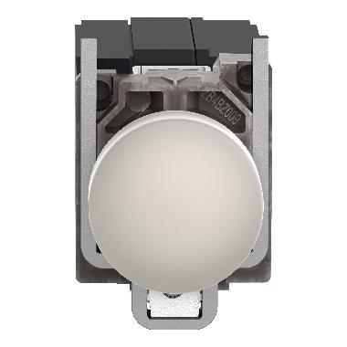 Lampada spia completa bianca D.22  con LED universale 400 Vac - SCHNEIDER ELECTRIC XB4BV5B1 product photo Photo 06 3XL