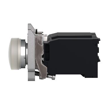Lampada spia completa bianca D.22  con LED universale 400 Vac - SCHNEIDER ELECTRIC XB4BV5B1 product photo Photo 09 3XL
