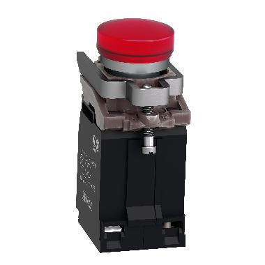 Lampada spia completa rossa D.22 con LED universale 400 Vac - SCHNEIDER ELECTRIC XB4BV5B4 product photo Photo 05 3XL