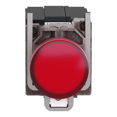 Lampada spia completa rossa D.22 con LED universale 400 Vac - SCHNEIDER ELECTRIC XB4BV5B4 product photo Photo 06 3XL