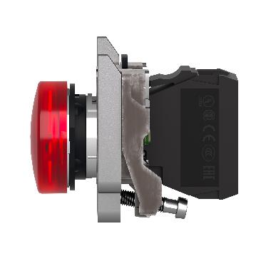 Lampada spia D.22 - IP65 - rossa - attacco BA 9S - 250V - SCHNEIDER ELECTRIC XB4BV64 product photo Photo 07 3XL